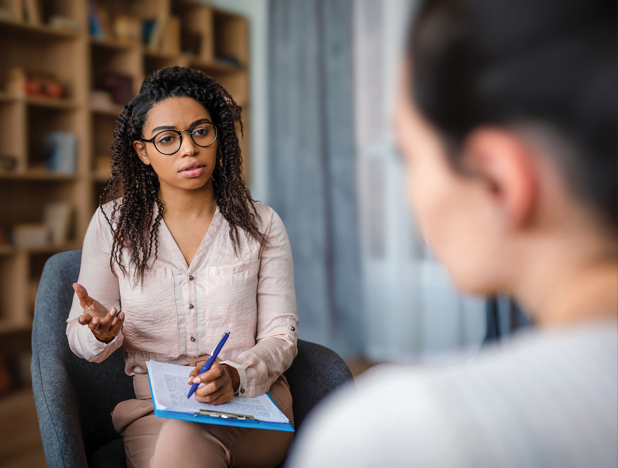 Counselor in behavioral health center